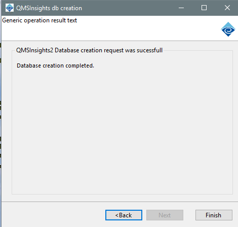 tool action dbcreated