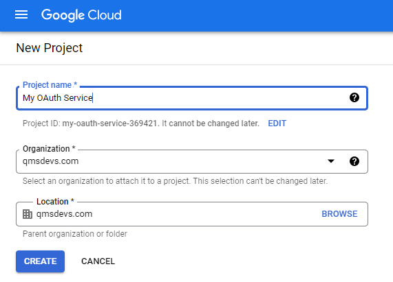 Google New Project