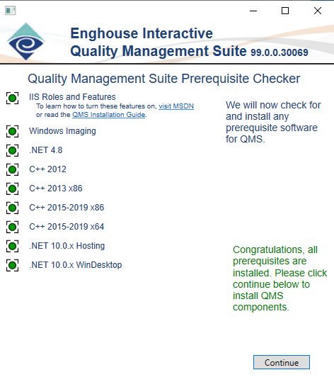 PreReqChecker