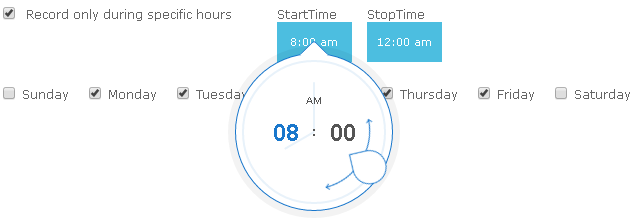 Call Recording Schedules 10