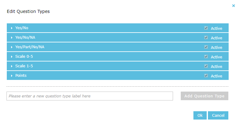 Edit Question Types 20