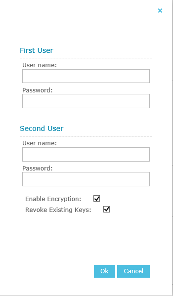 Encryption Settings 20
