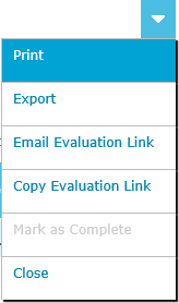 Printing an evaluation 10