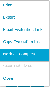 Saving An Evaluation 10