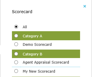 Scorecard restriction