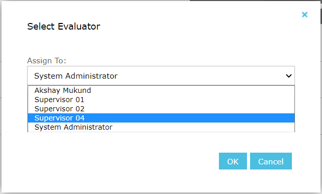 Select Evaluator