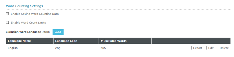 word Count